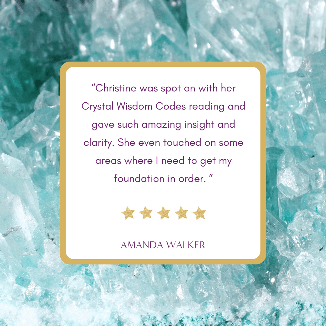 testimonial for crystal wisdom codes reading intuitive crystal reading
