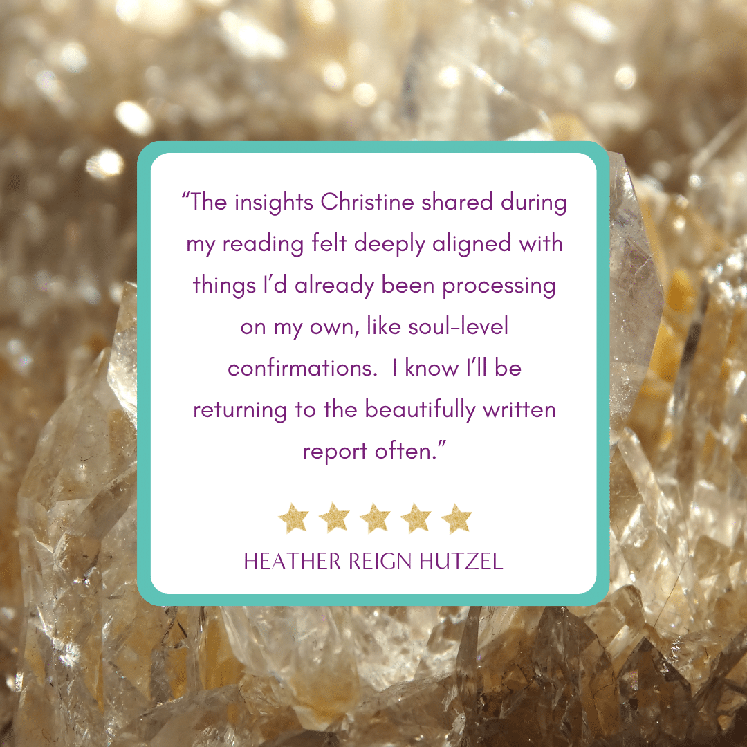 crystal wisdom codes testimonial for christine luken
