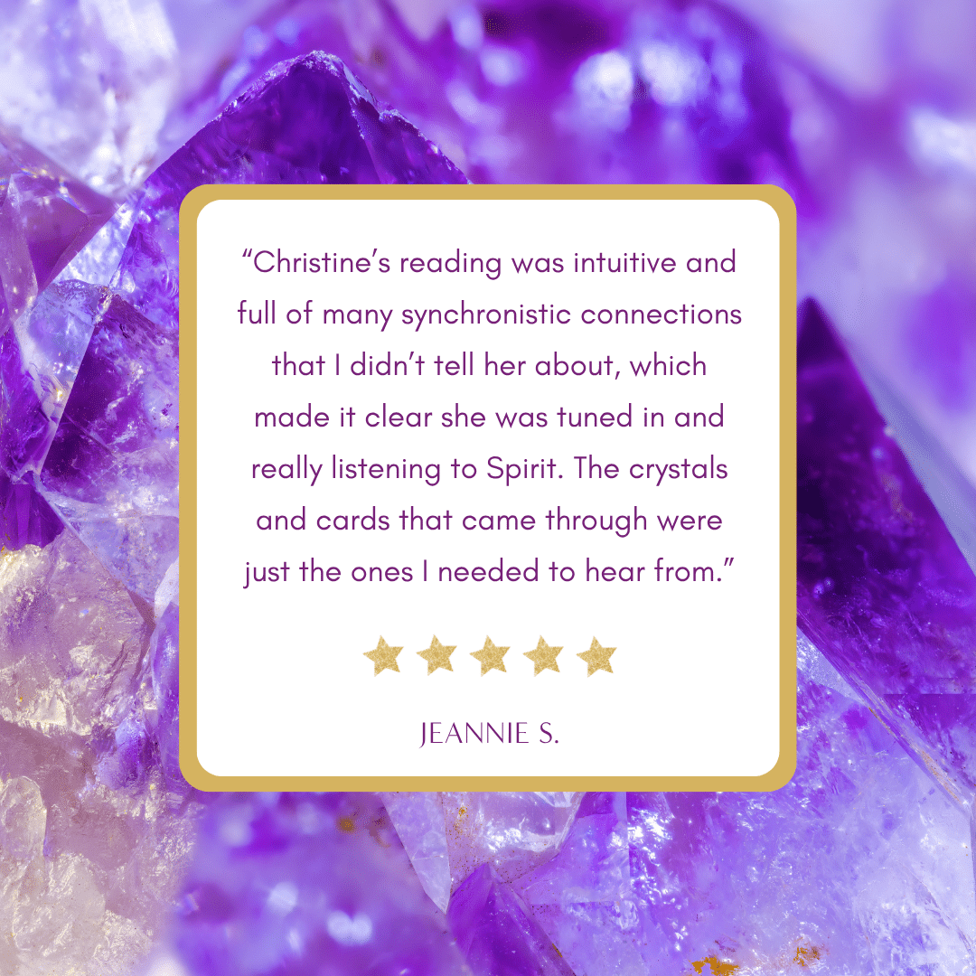 psychic reading with crystals